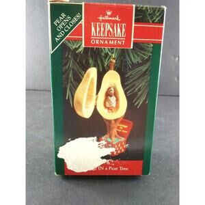 Hallmark Keepsake Ornament Partridge In A Pear Tree 1992